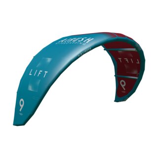 2021 Airush Kite Lift - Red and Teal - Kite Only